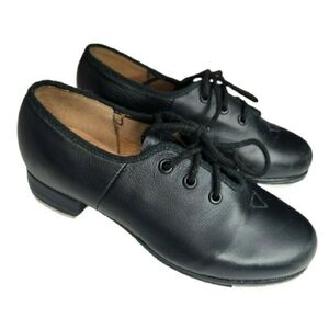 Block Black Tap Shoes - S0301G